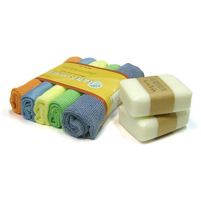 Magic Dishcloth & Dishcloth Soap 2-Piece Set