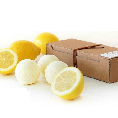 Lemon bath ball