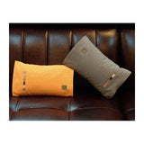 Herbal Chrysanthemum Car Pillow (Ochre)