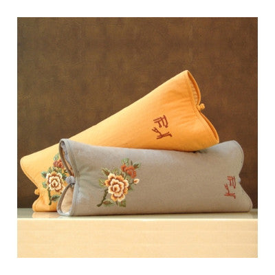 Blooming Happiness Pillow (Single) - Yellow Clay