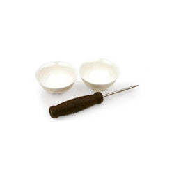 Teacup and tea awl set