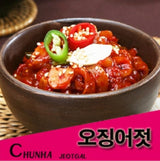 [Free Separate Shipping] Sokcho Cheonha Jeotgal Squid Jeot 250g + Spicy Mixed Octopus Jeot 250g + Seasoned Pollack Sashimi 250g + Domestic Clam Jeot 250g