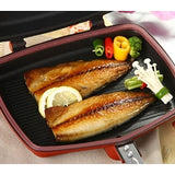 Green double-sided pan
