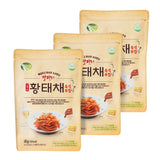 Byeolmirae Instant Seasoned Dried Pollack Strips 48g * 3 packs