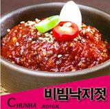 [Free Separate Shipping] Sokcho Cheonha Jeotgal Squid Jeot 250g + Spicy Mixed Octopus Jeot 250g + Seasoned Pollack Sashimi 250g + Domestic Clam Jeot 250g