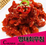 [Free Separate Shipping] Sokcho Cheonha Jeotgal Squid Jeot 250g + Spicy Mixed Octopus Jeot 250g + Seasoned Pollack Sashimi 250g + Domestic Clam Jeot 250g
