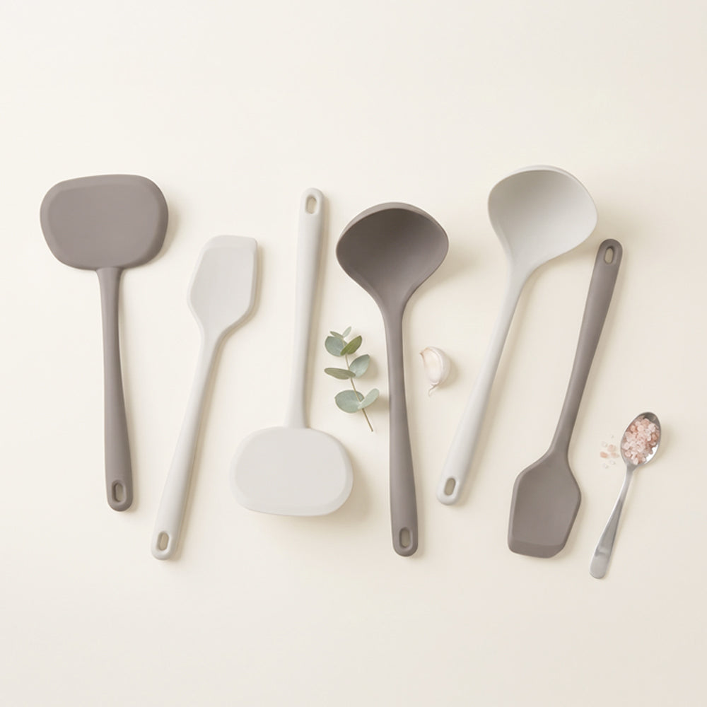 Everyday Convenient Quick and Easy Silicone Cooking Tool 3-Piece Set (Select Color)