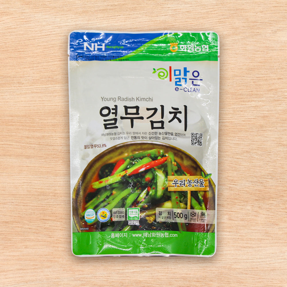 [Kkotma Fresh] Haenam Nonghyup I-Malgeun Yeolmu Kimchi 500g
