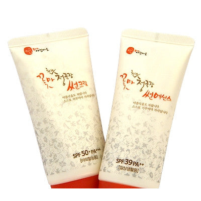 Kkotcheong Sunscreen + Sun Essence 2-Piece Set