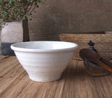 White Blooming and Fading Rice Bowl 2-Piece Set