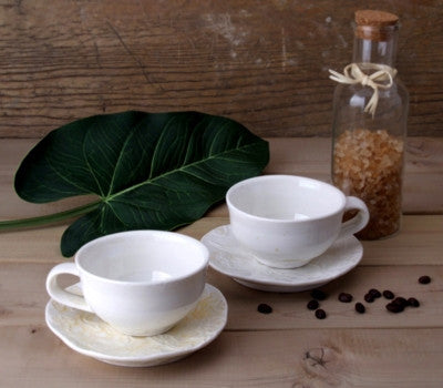 Mangaeyeon Coffee Cup & Saucer 2-Person Set