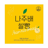 [Free Separate Shipping] Rainbow Farm - Naju Pear Rice Bread 252g (3 Boxes) Expiration Date: March 11, 2026