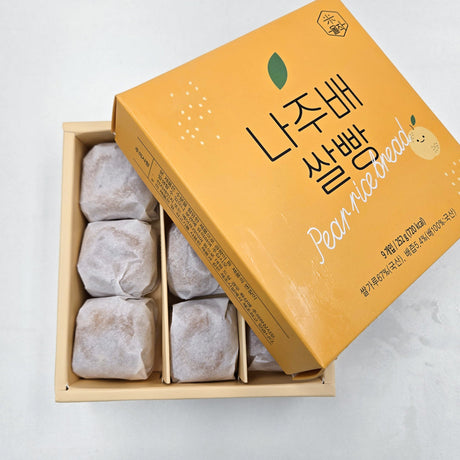 [Kkotma Fresh] Rainbow Farm - Naju Pear Rice Bread 252g (1 Box)