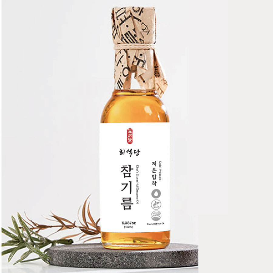 [Choi Seok Dang] Cold-Pressed Sesame Oil 180ml