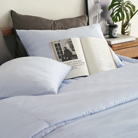 [Free Separate Shipping] Silent Night Cloud Duvet 100% Tencel Modal Comforter Set (Select Color)