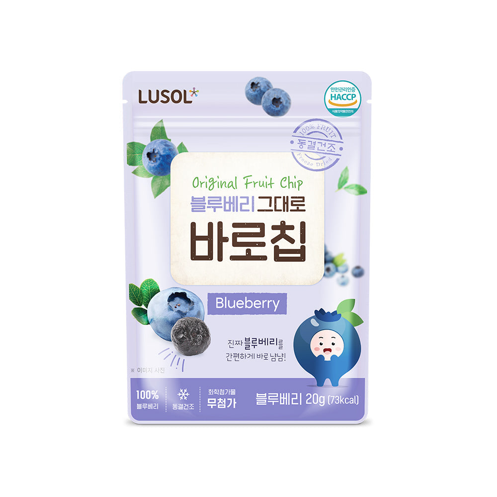 Rusol Blueberry Whole Chips 20g