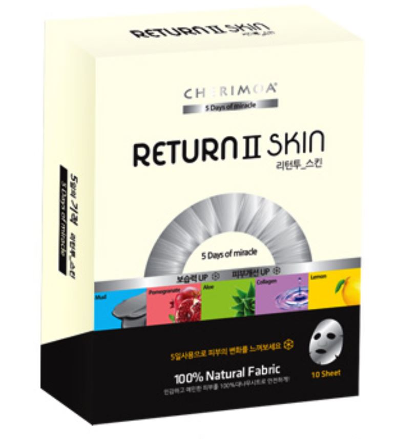 Return to Skin Mask 60 Packs (20 Packs x 3 Boxes)