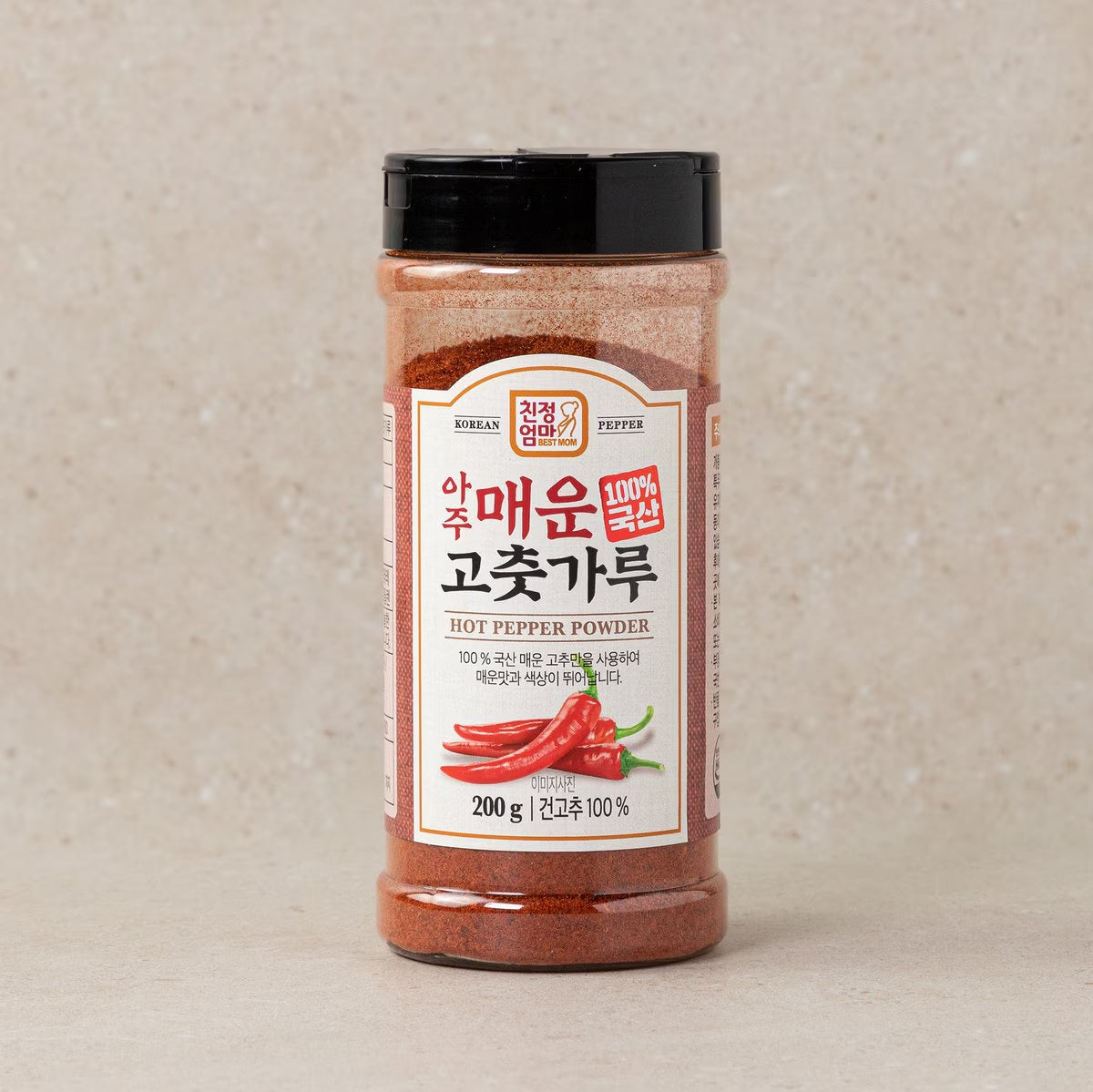 Mother's Extra Spicy Fresh Red Pepper Powder 200g x 5 packs (2025 Harvest) Expiration Date: November 20, 2026