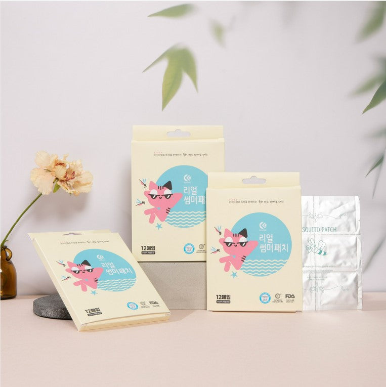Real Summer Mosquito Patch 1 Box (12 patches)