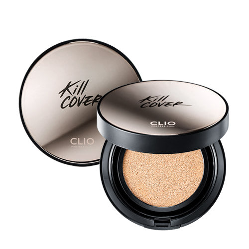 CLIO 킬 커버 파운웨어쿠션 XP 기획세트(본품+리필)<br/>-팜스테이 라페름 알로에 수딩젤 증정