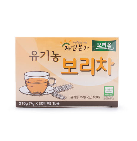 Boriol - Organic Barley Tea for 1 Liter (7g x 30 tablets)