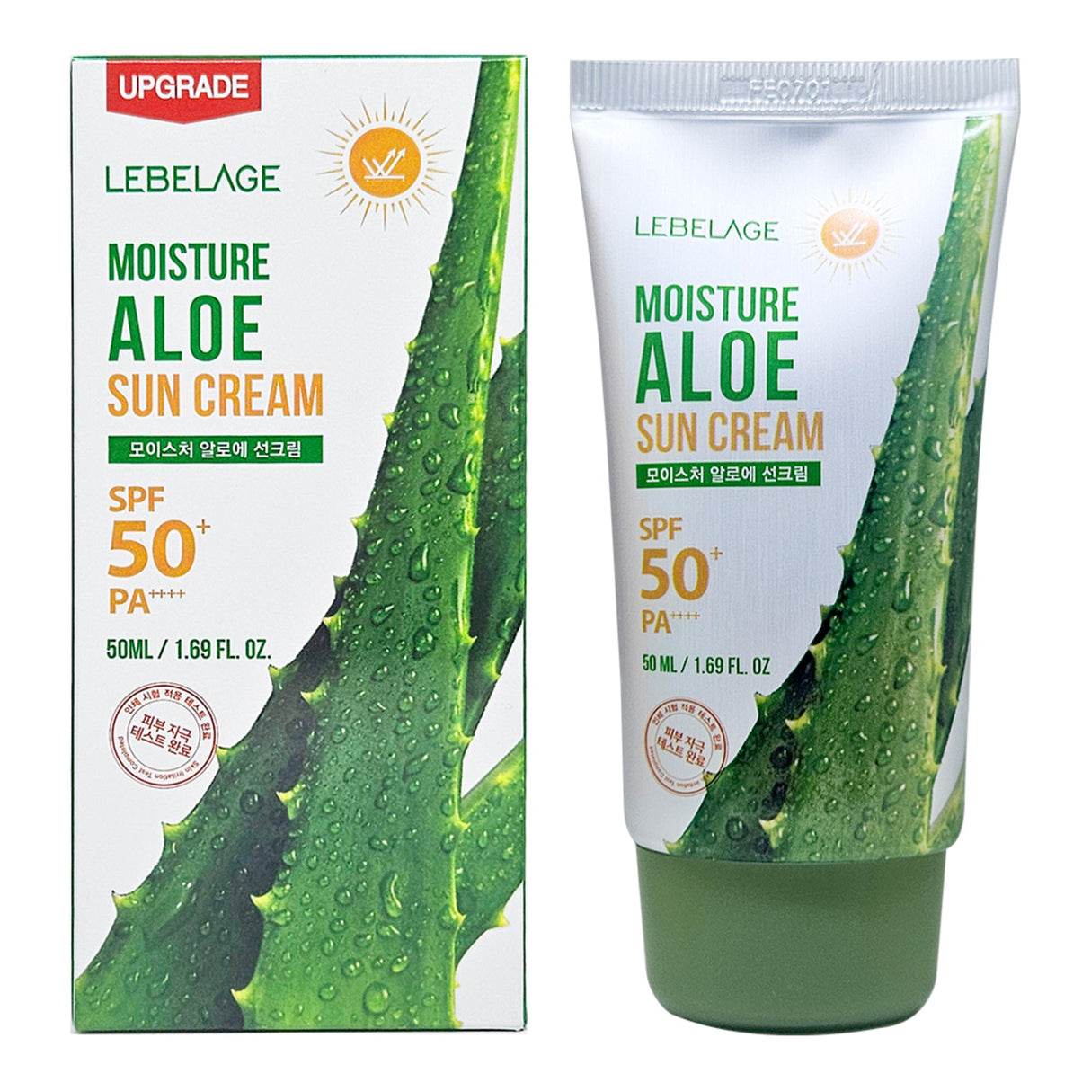 [르베라쥬] 모이스처 알로에 선크림 50ml