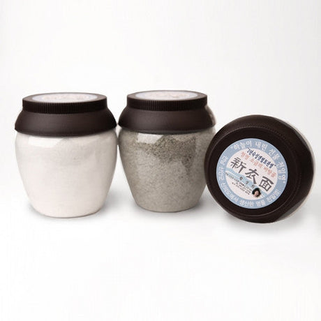 Topan salt, glasswort salt, flower salt set