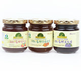 Trappist Convent Organic Jam 3-Pack Set (Strawberry, Fig, Grape)