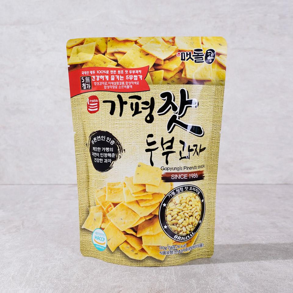 Crispy and Savory Handmade Tofu Snack 3-Piece Set (Total 9 Bags)