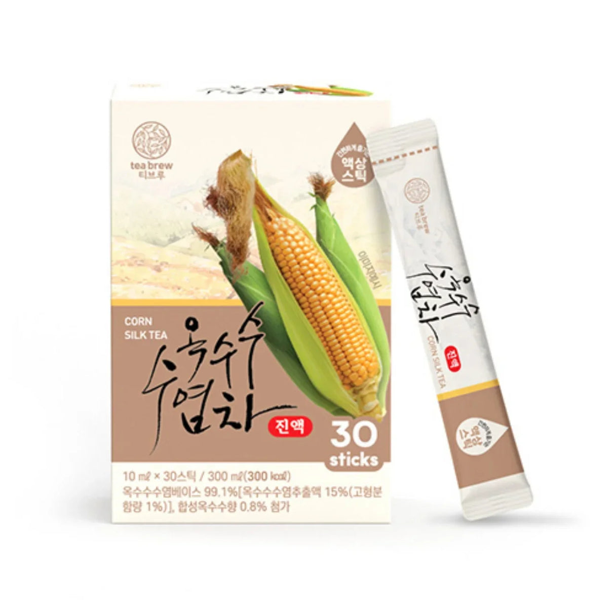 Cheonho & Care - Teabloo Corn Silk Tea Extract (10ml x 30 packets)