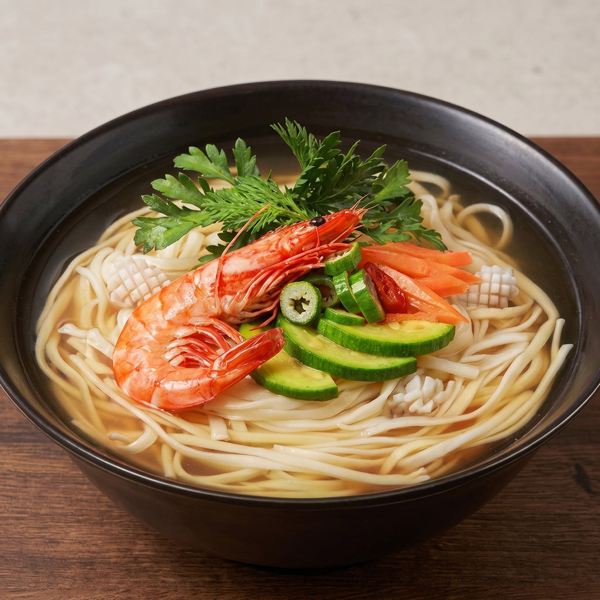 Baekje - One Bowl Seafood Kalguksu 394g / 2 servings (Store at room temperature)