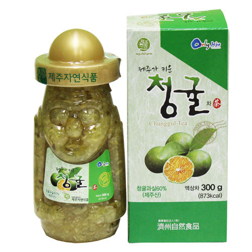 300g of Jeju-grown green tangerine tea