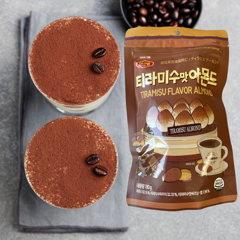 Muggerbon Tiramisu Almond 180g