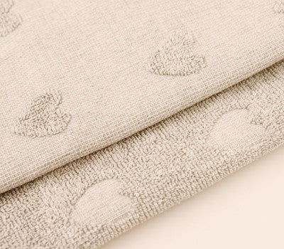 Charcoal face towel