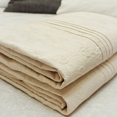 Washed Snowflake Wool Duvet Cover (Queen)