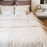 Washed Snowflake Wool Duvet Cover (Queen)