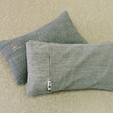Cypress Wildflower Pillow (Charcoal)