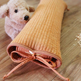 Cypress wood and red clay cervical pillow