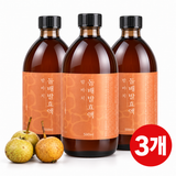 밤바치농장 - 유기농 돌배 발효액 500ml X 3개 유통기한: 2027년 8월 25일