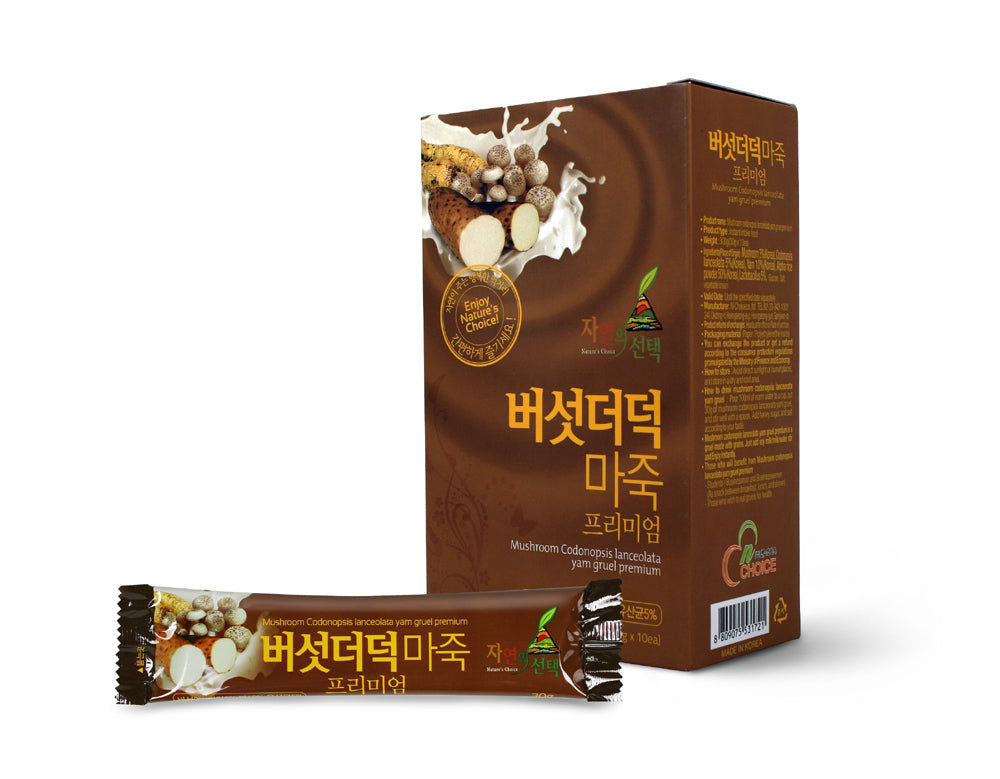 Mushroom Deodeok Porridge Premium Stick Type 300g (30g x 10 packets)