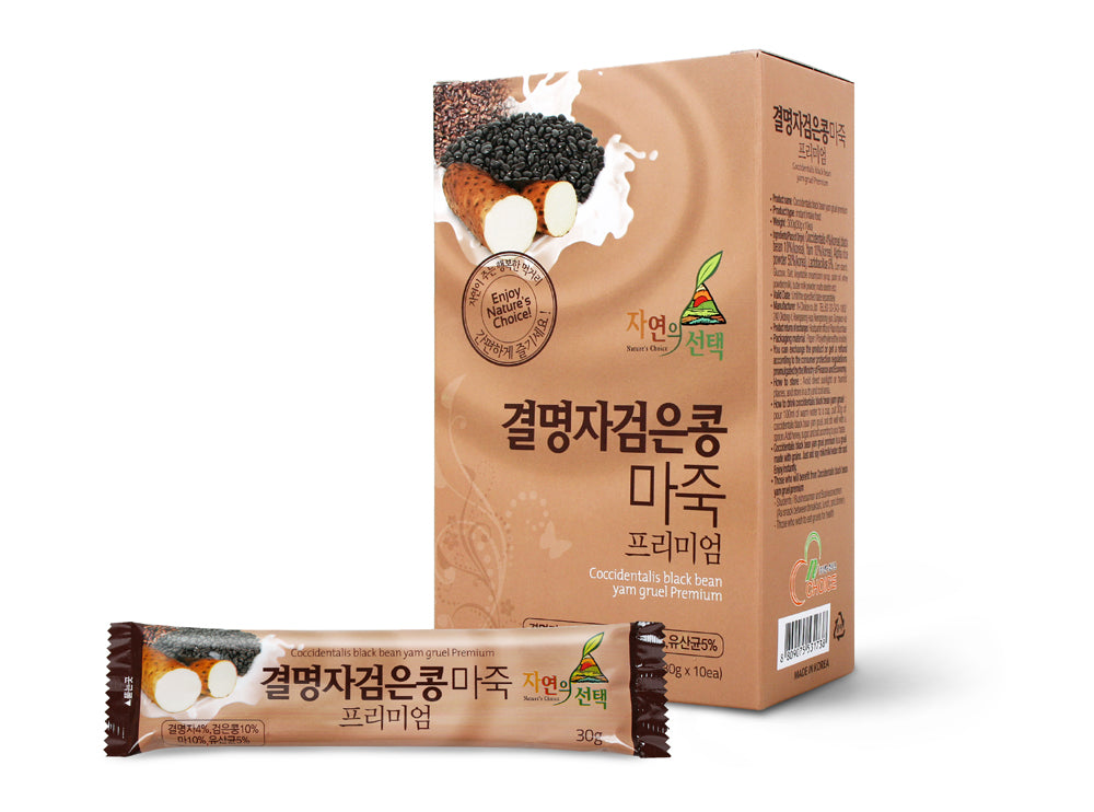 Cassia Seed and Black Bean Porridge Premium Stick Type 300g (30g x 10 packets)