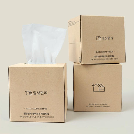 Everyday Convenience Pull-out Facial Tissues 220 Sheets * 6 Packs