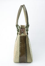 [Homiga] Handmade Ostrich Leather Handbag (OTL 224753)