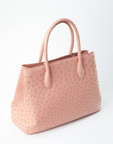 [Homiga] Handmade Ostrich Leather Handbag (OT 28951HK Pink)