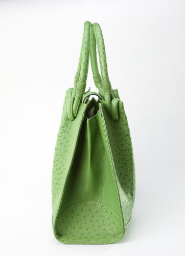 [Homiga] Handmade Ostrich Leather Handbag (OT 281712 Palm)