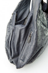 [Homiga] Handmade Ostrich Leather Handbag (OT 274417 AJBlue)