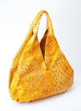 [Homiga] Ostrich Leather Handmade Handbag (OT 274437M ButterCup)