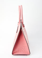 [Homiga] Handmade Ostrich Leather Handbag (OT 280310 Pink)