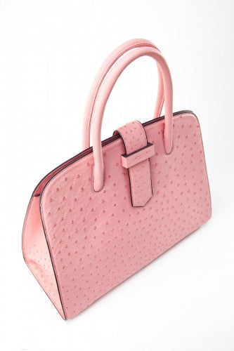 [Homiga] Handmade Ostrich Leather Handbag (OT 280310 Pink)