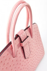 [Homiga] Handmade Ostrich Leather Handbag (OT 280310 Pink)